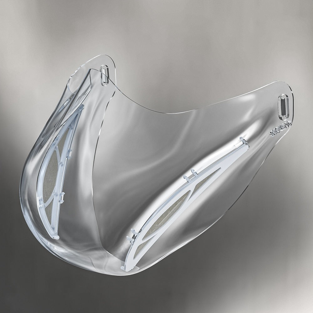 Transparent Mask: SEEUS95 Light Warrior clear mask